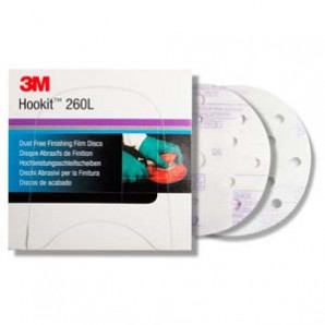 3m 260l hookit - dischi microabrasivi a secco